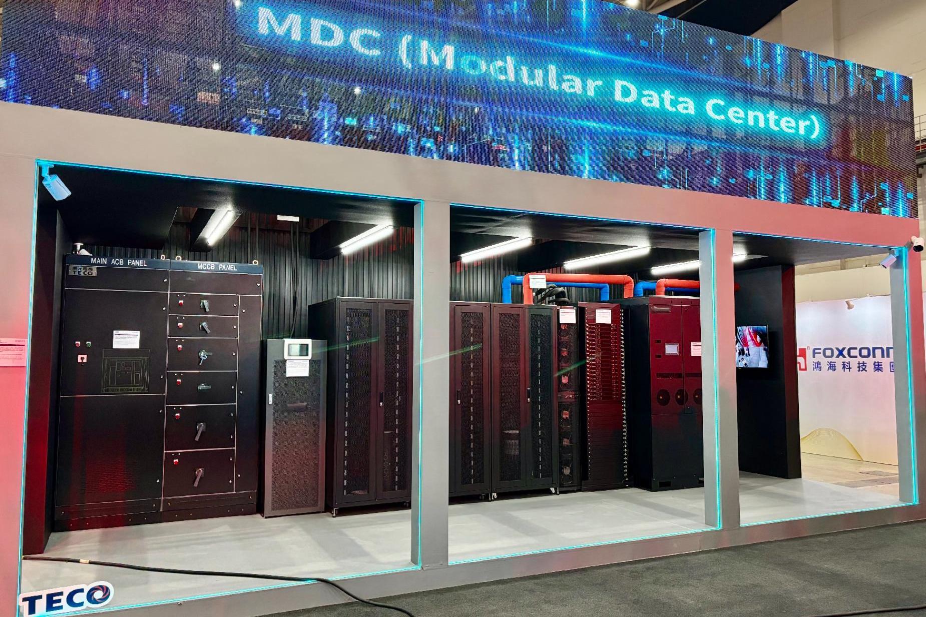 東元首度參與鴻海科技日 展示模組化資...