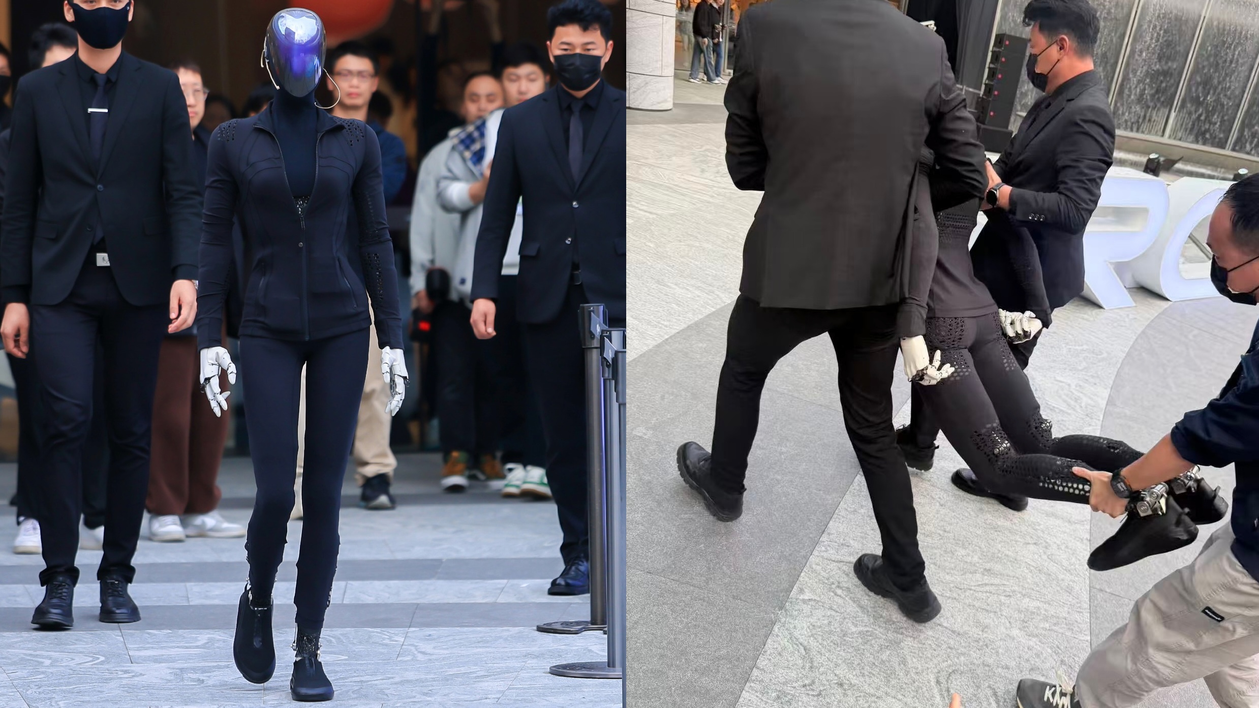 小鵬 IRON 人形機器人線下首秀「摔一下」即瘋傳：高層回應被讚會玩，跌倒反而更像未來？