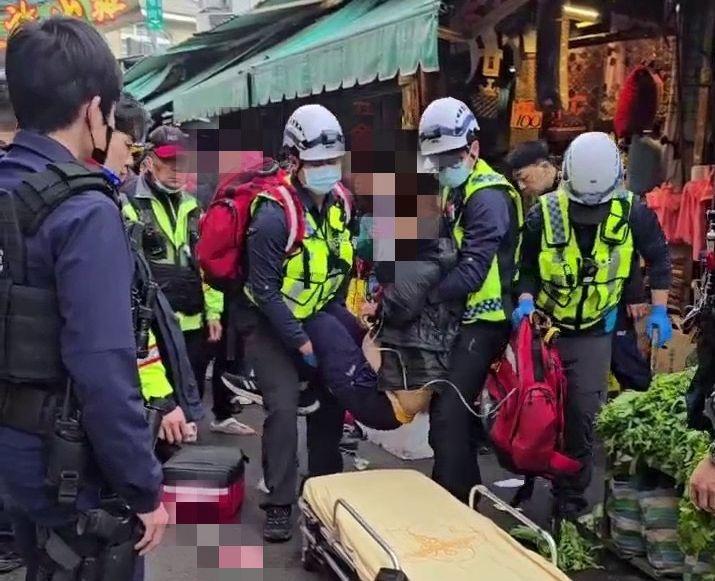 苗栗駭人隨機攻擊！「員警頭遭砍2刀」嫌犯胸口中槍