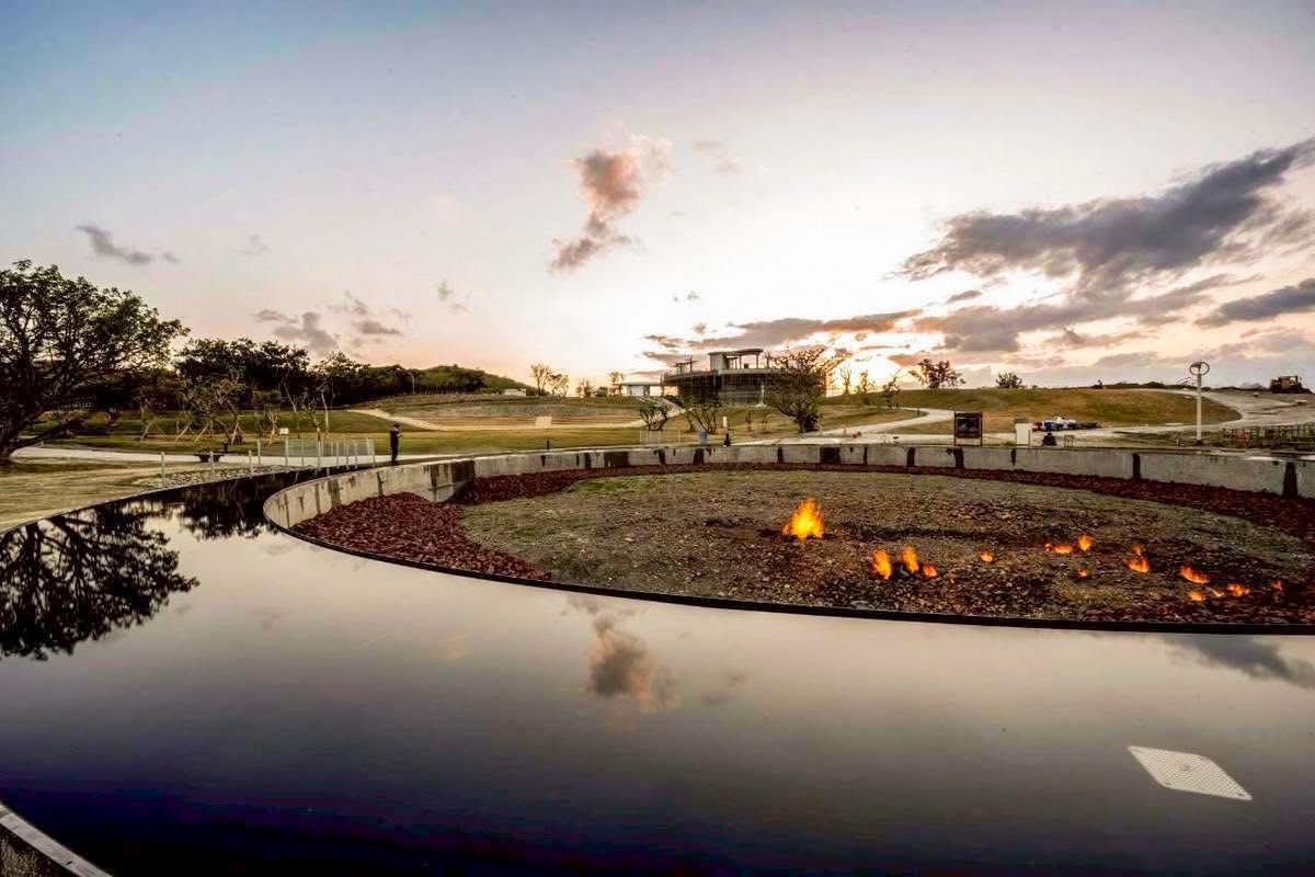 周春米撒2.6億造「出火公園」惹火上身　網怒噴：大型瓦斯爐